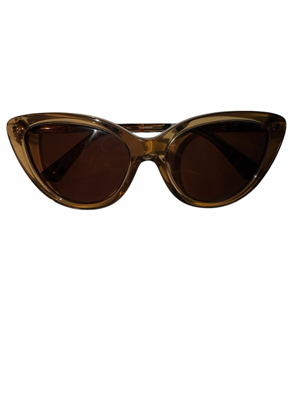 Burberry BE4407 Brown Cat Eye Check Sunglasses 54mm NWOT